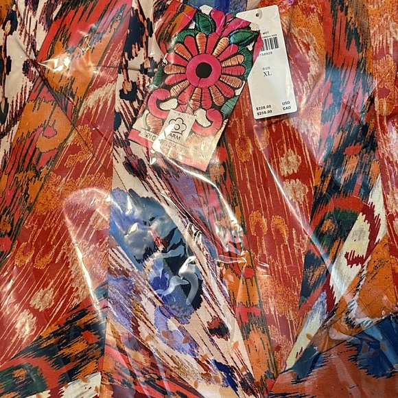 Farm Rio x Anthropologie Spliced Bare Midi Dress - Picture 6 of 8